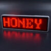 Custom Bluetooth Programmable LED Name Badges - product reference example