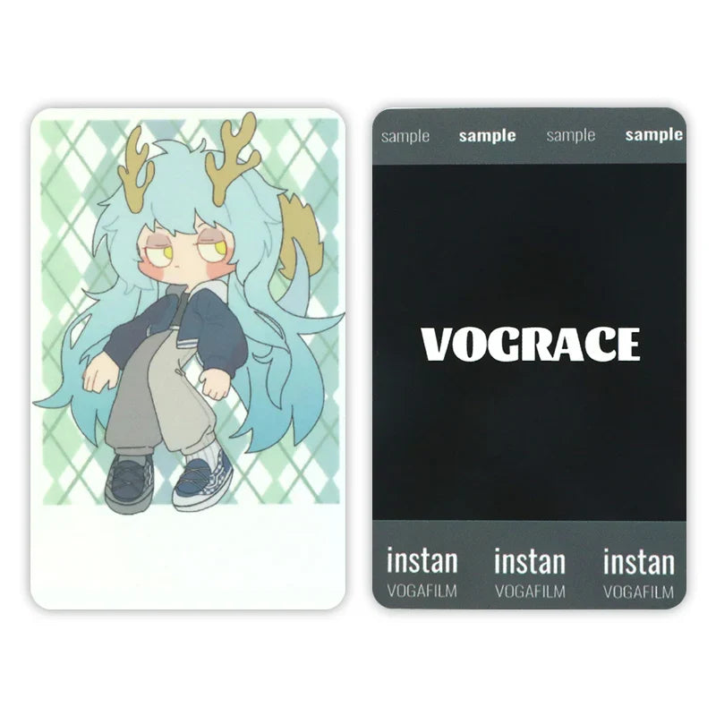 Custom Instant-Style Photo Cards product example
