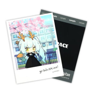 Custom Instant-Style Photo Cards product example