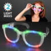 Custom Jumbo Multicolor LED Party Glasses - product example