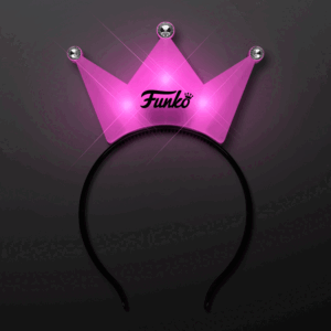 Custom LED Crown Tiara Headbands - product example