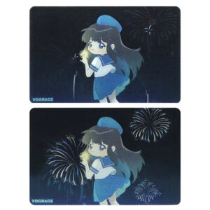Custom Lenticular Flip Photo Cards product example