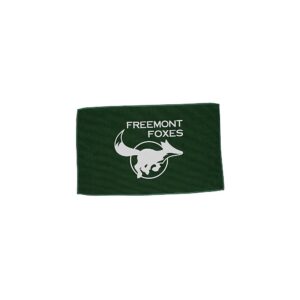 Photographed printed microfiber towel
