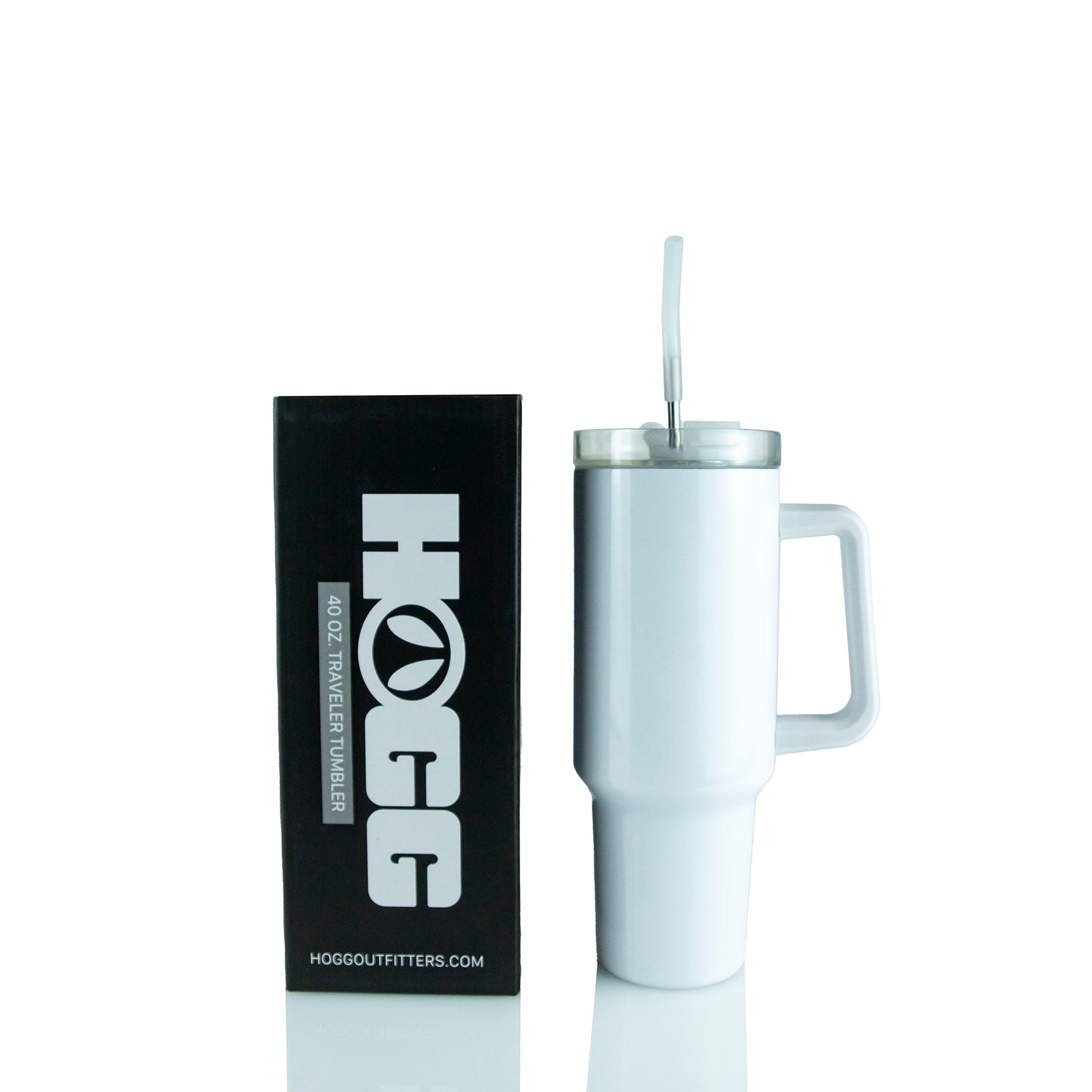 Custom Full-Color Fan Handle Tumbler - 40 oz