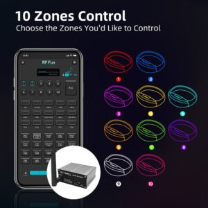App LED Wristband Kits — 50 / 100 / 550 Wristbands + Transmitter