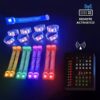 Custom Synchronized Magnetic LED Wristbands